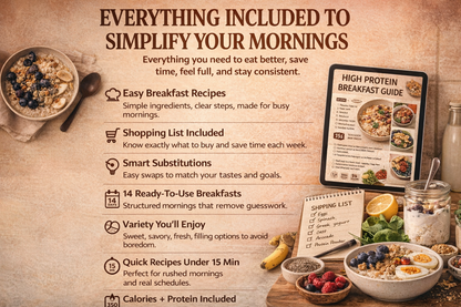 Quick & Easy High-Protein Breakfasts for Busy Women